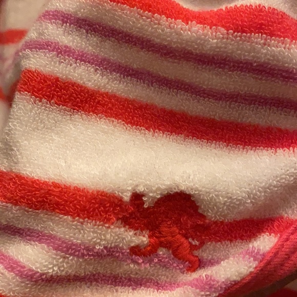 Y2K SEXY HTF TERRYCLOTH STRAPLESS STRIPED ROMPER JUMPSUIT PLAYSUIT ⭐️⭐️⭐️⭐️⭐️ - Picture 2 of 16